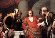 STROZZI, Bernardo Tribute Money er china oil painting reproduction